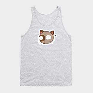 Confused Cat Kitty Pet Funny Meme T-Shirt Sticker Mug Notebook Tank Top